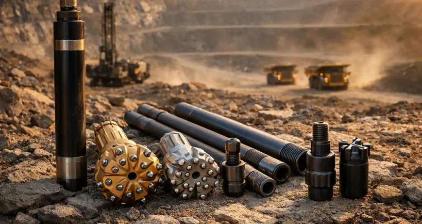 DTH vs. Top Hammer Drilling Choosing the Right Consumables for Your Operation