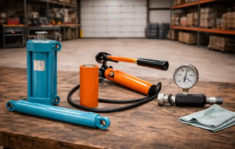 Hydraulic Cylinders and Gauges